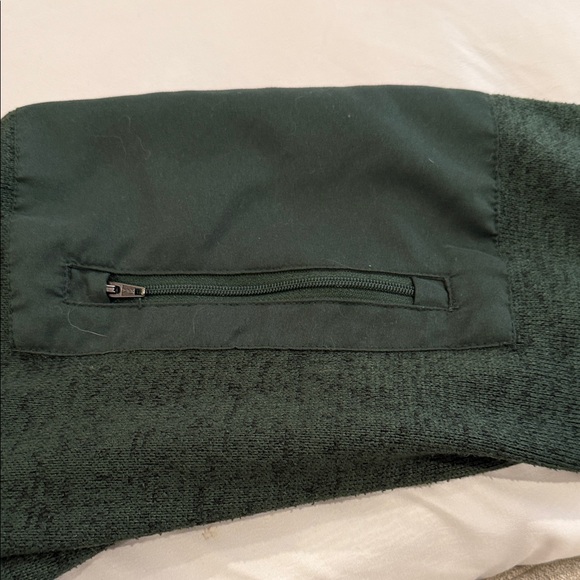 Champion Green Zip-Up Sweater - Picture 6 of 7
